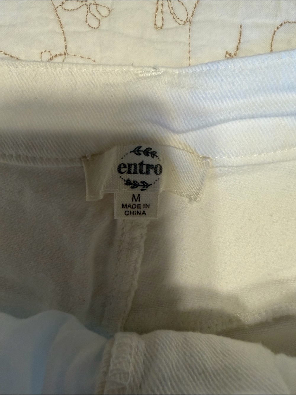 entro White Wide leg jeans Women’s